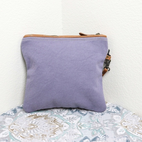 🆕Myra Bag BLUE SAND  Wristlet Pouch Makeup Bag - Picture 2 of 6